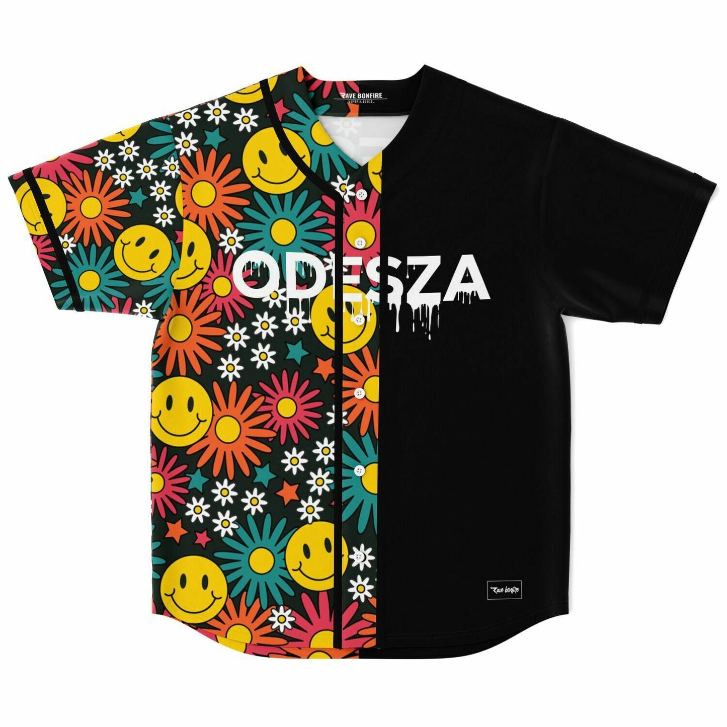 Odesza sunflower baseball jersey V1