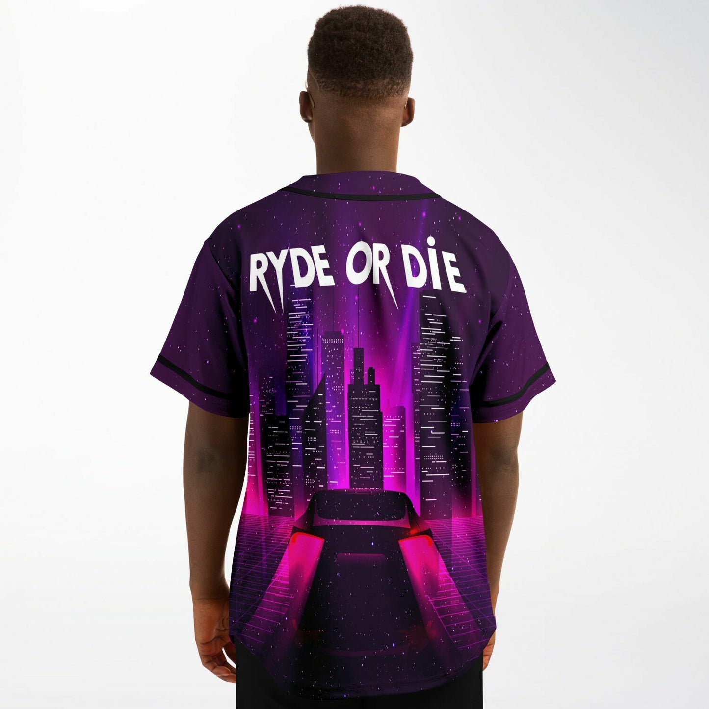 Ryde or die custom jersey