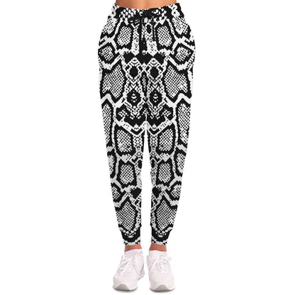 Snake pattern jogger