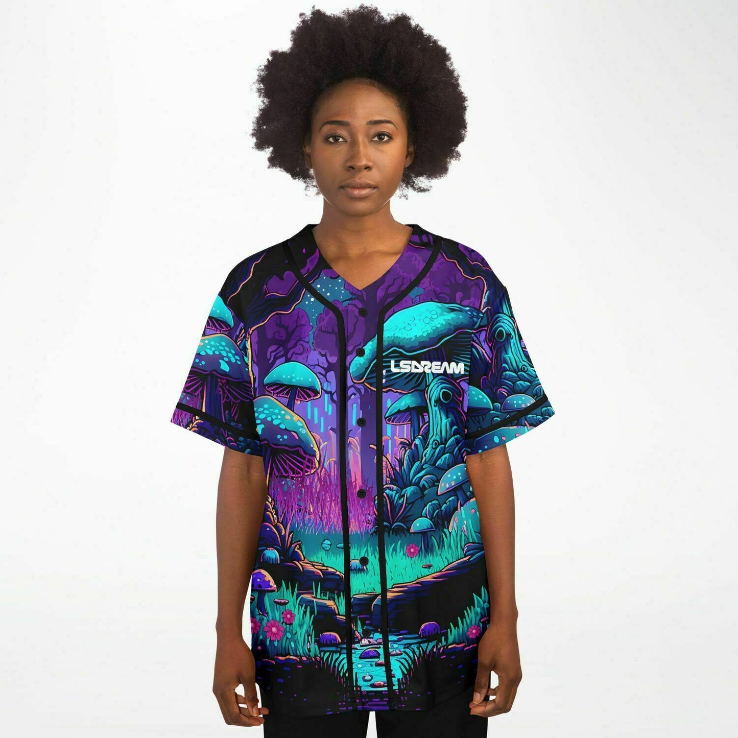 Gabe custom rave Baseball Jersey V1