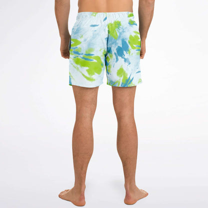 Tie dye swim trunk