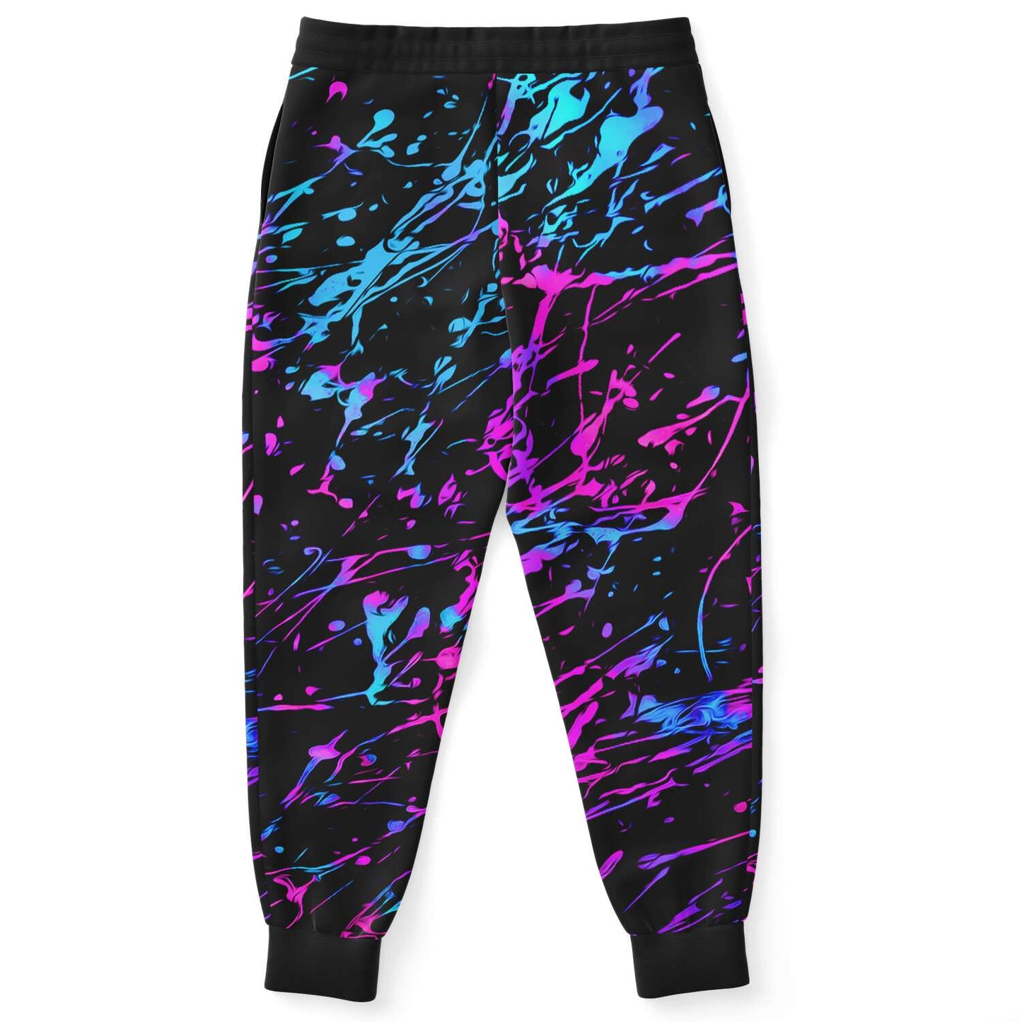 Colorful paint splash jogger