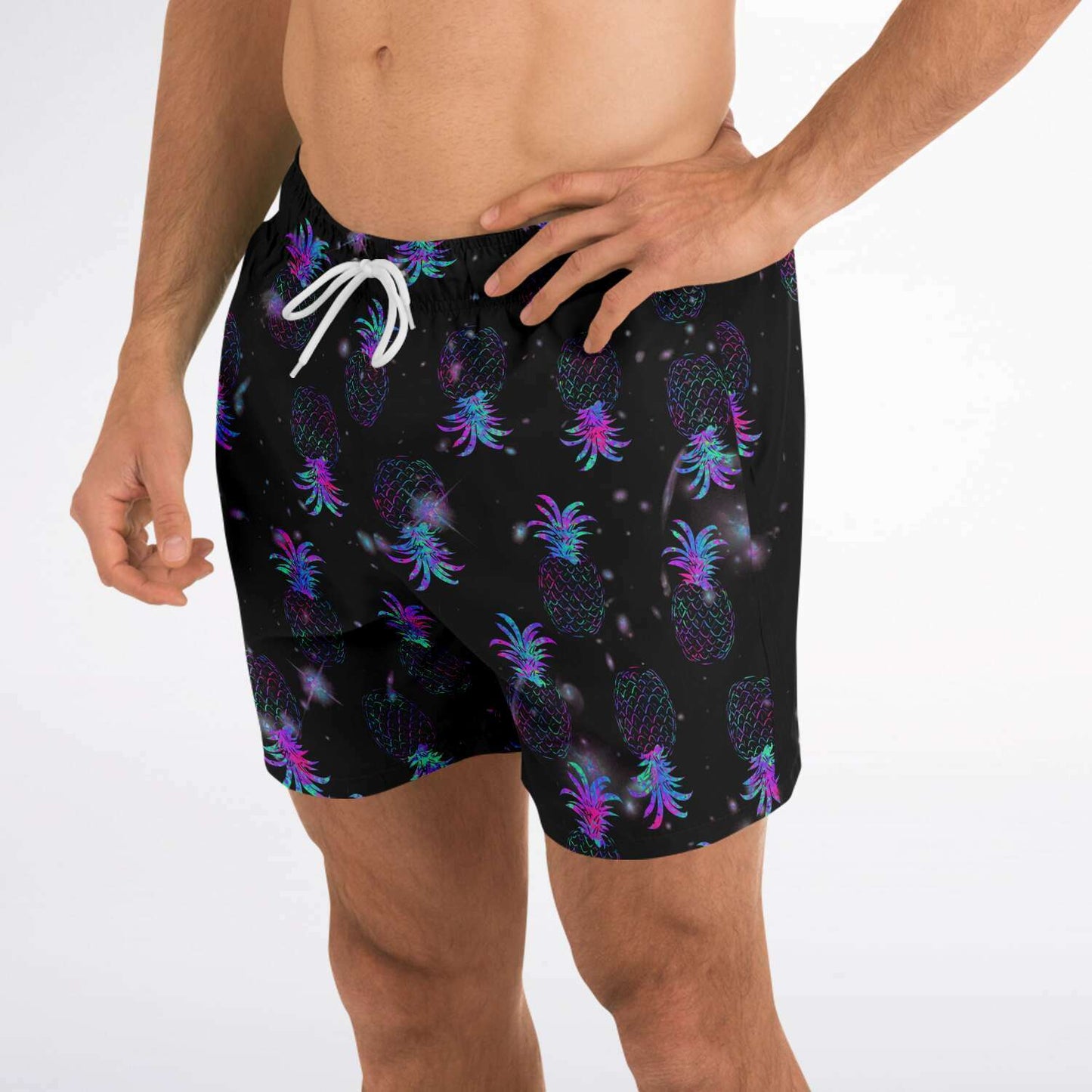 pineapple swim trunk