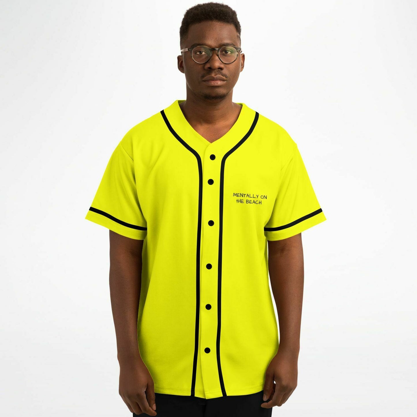 Champmad mentally on the beach baseball jersey