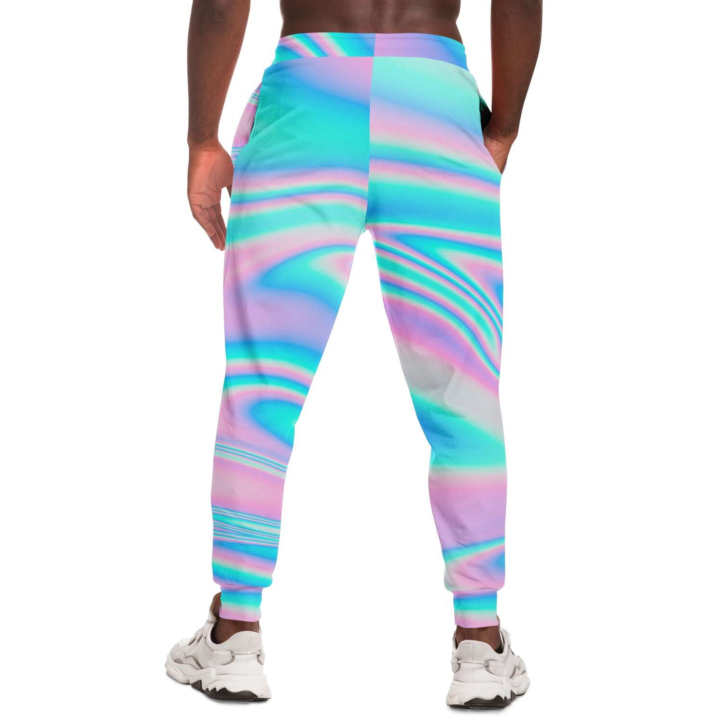 Abstract liquid acid trip jogger