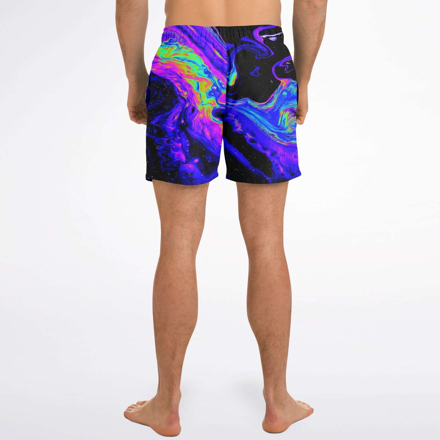 Oil silk swim trunk V2