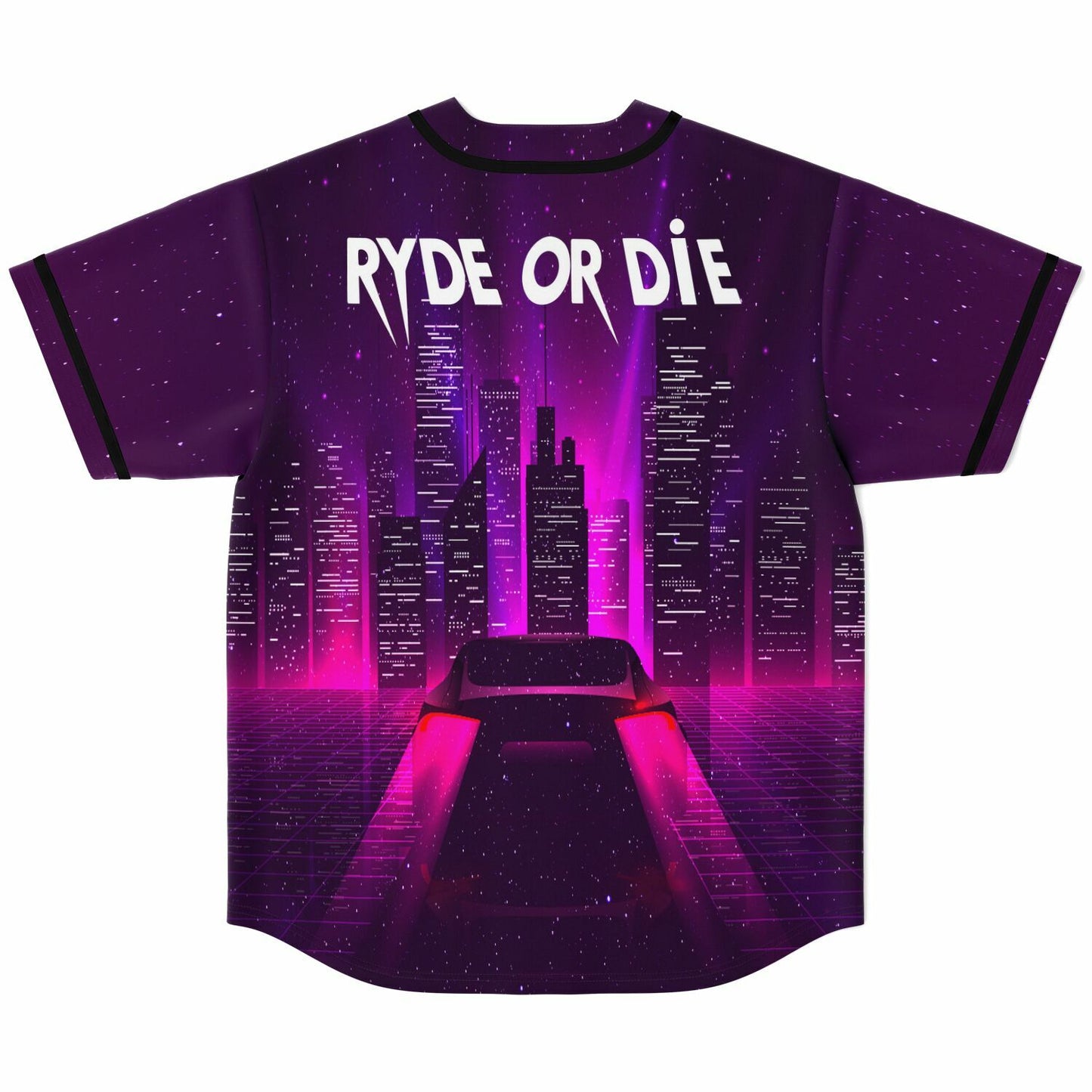 Ryde or die custom jersey