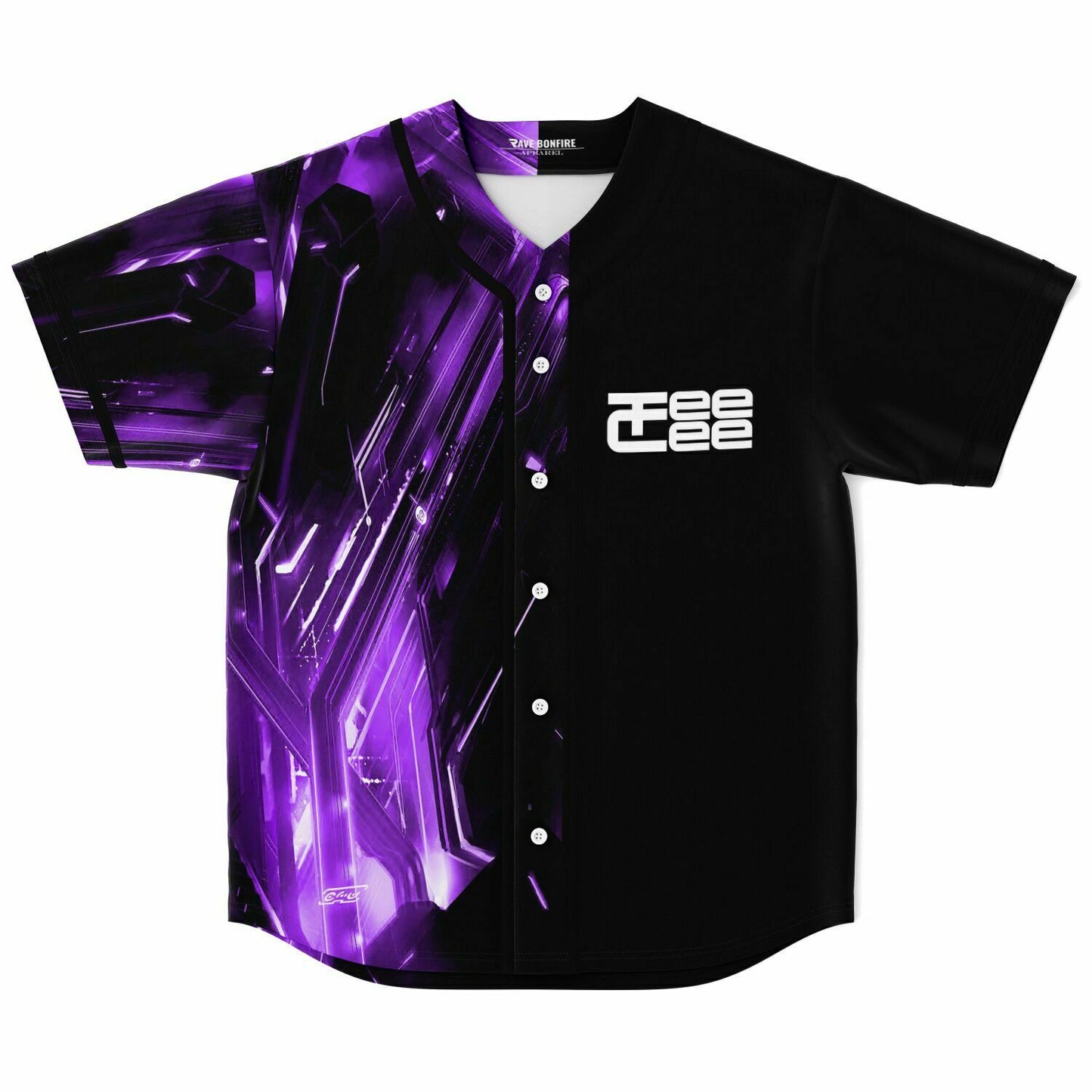 Purple teecee baseball jersey