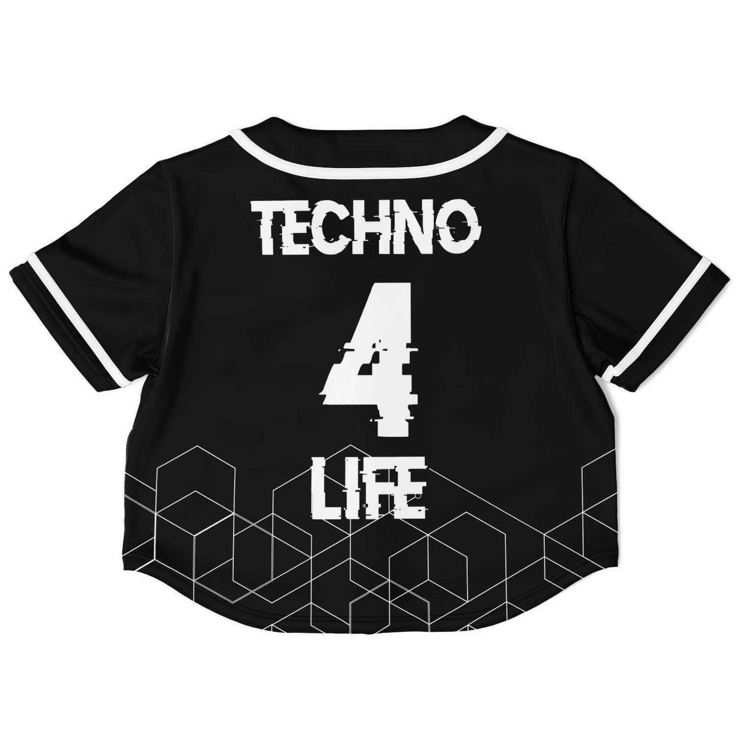 Techno for life crop top jersey V2