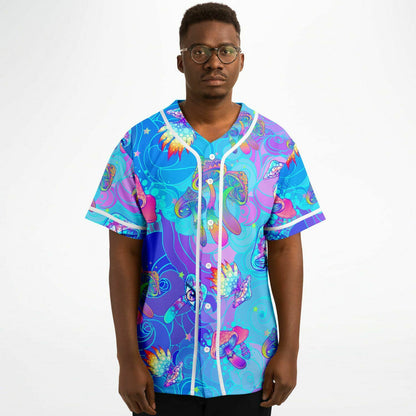 Mushrooms set baseball jersey