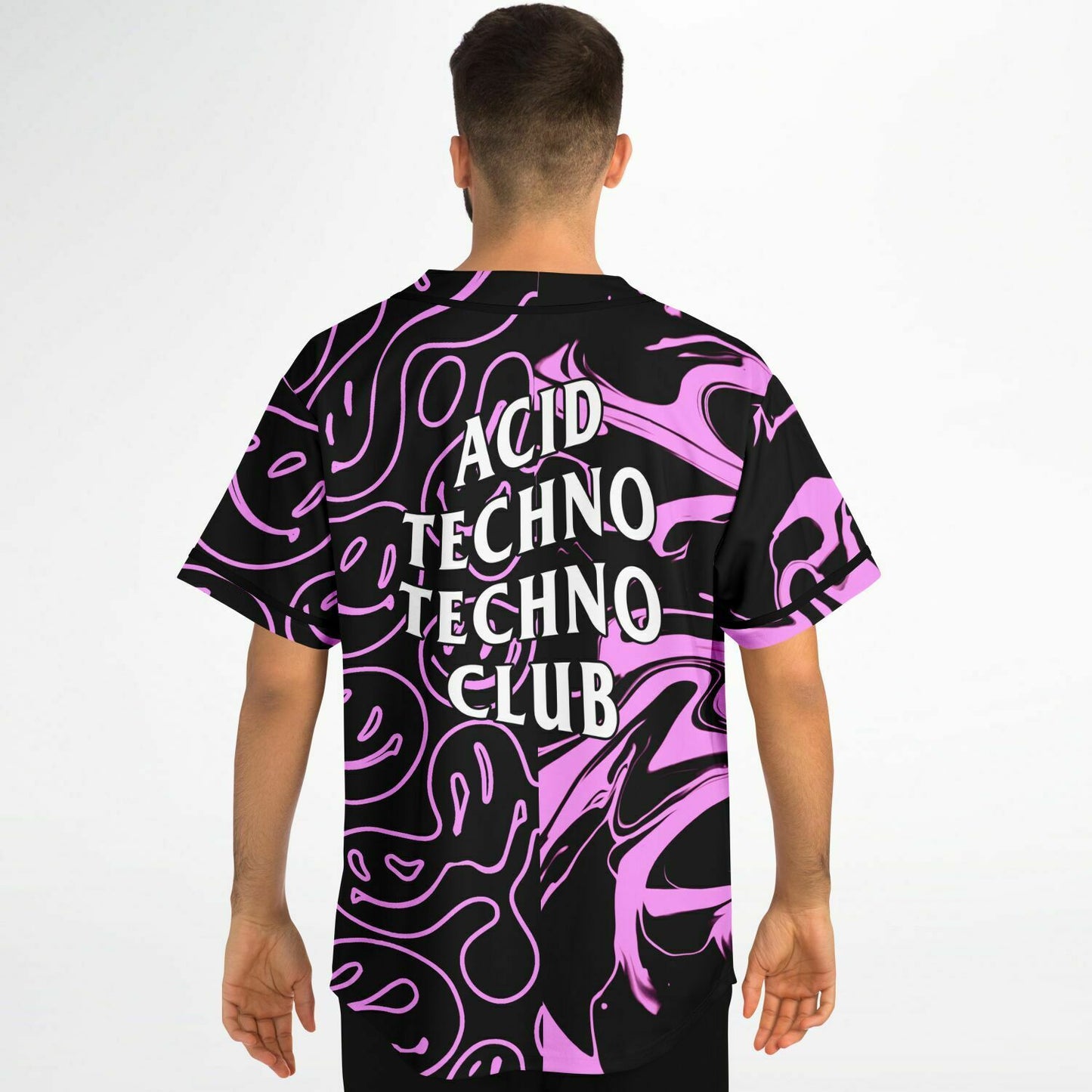 Acid techno club Baseball Jersey