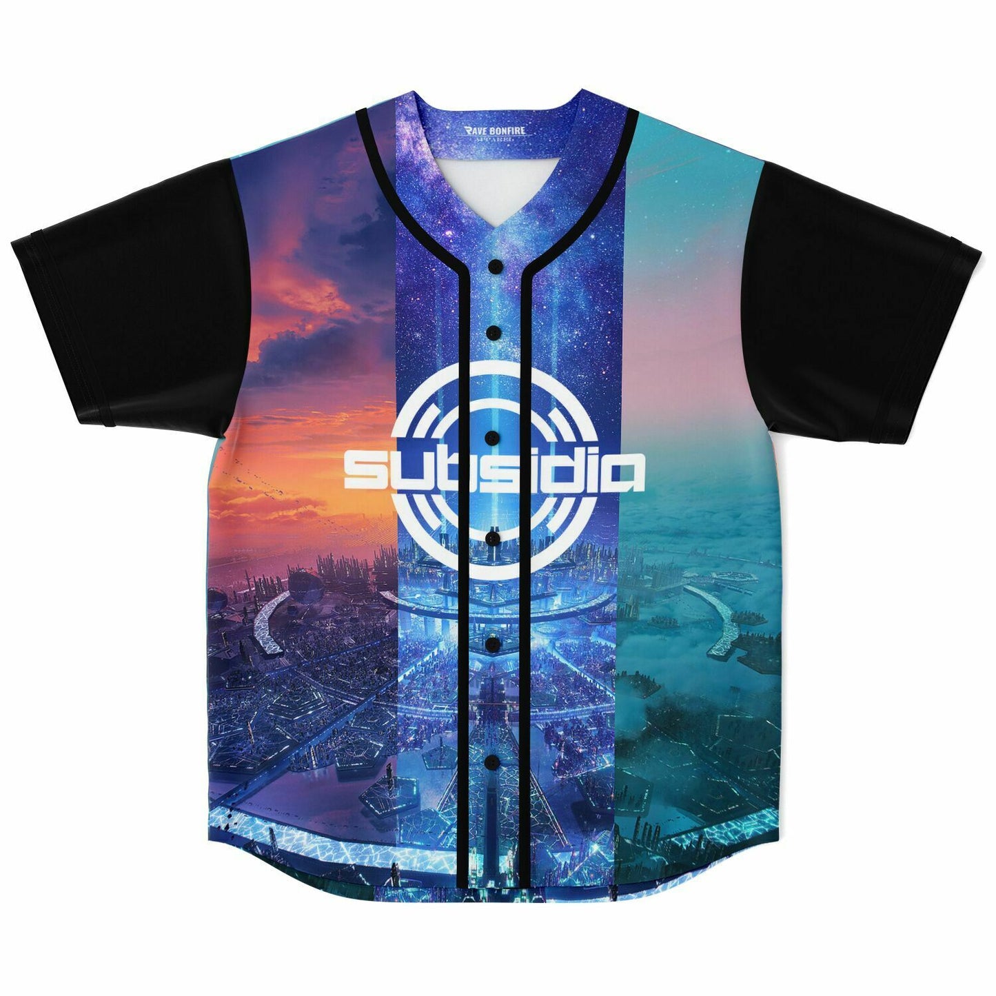 Subsidia record baseball jersey