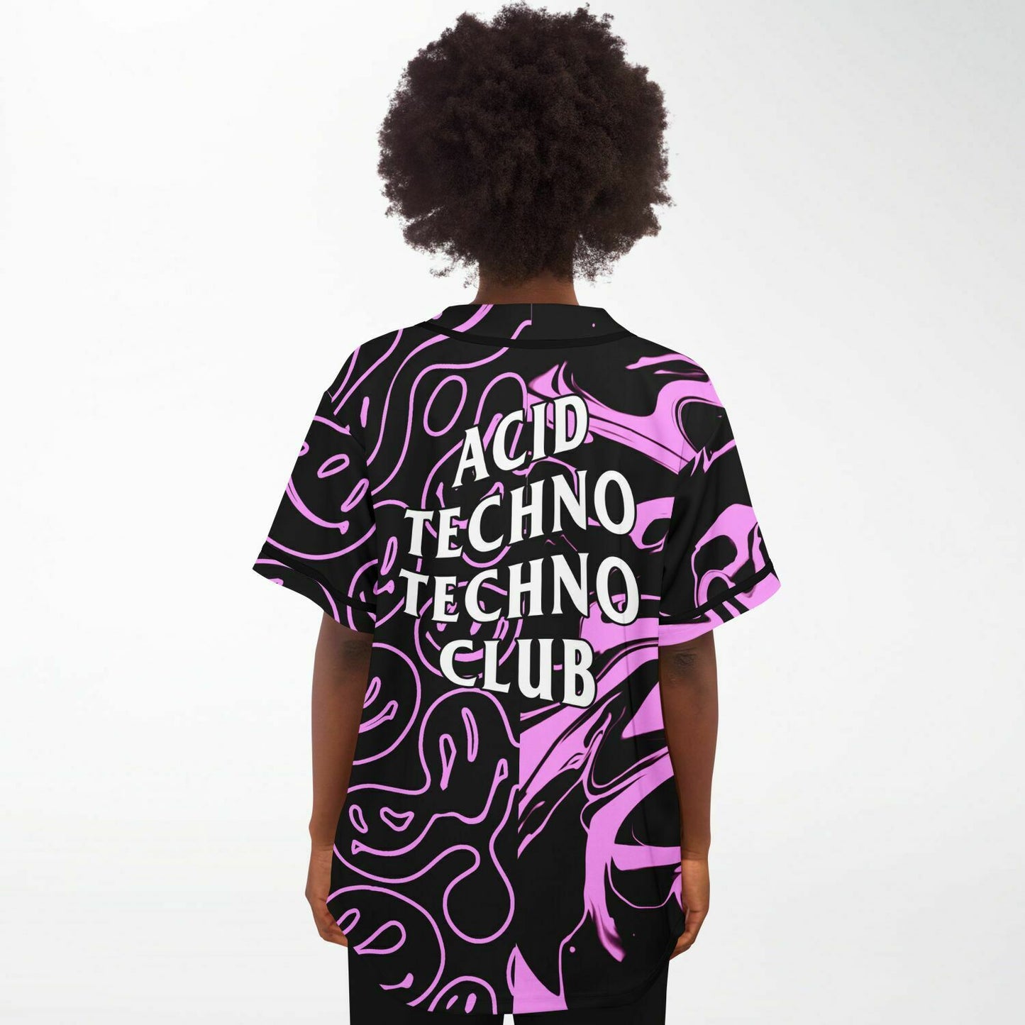 Acid techno club Baseball Jersey