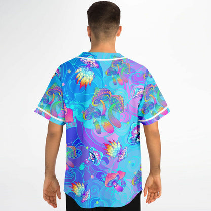 Mushrooms set baseball jersey