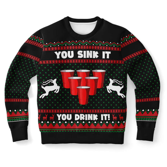 You sink it you drink it