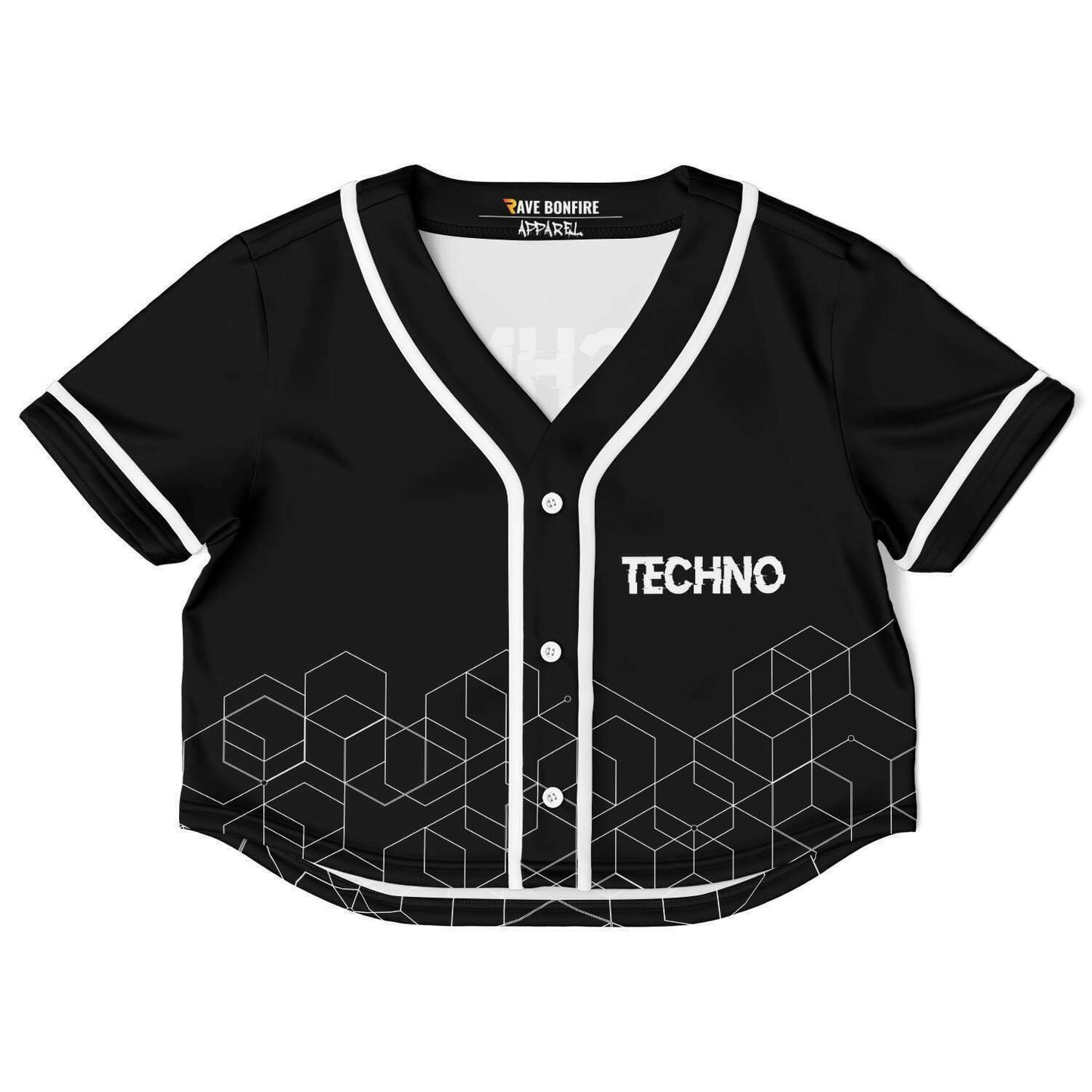 Techno for life crop top jersey