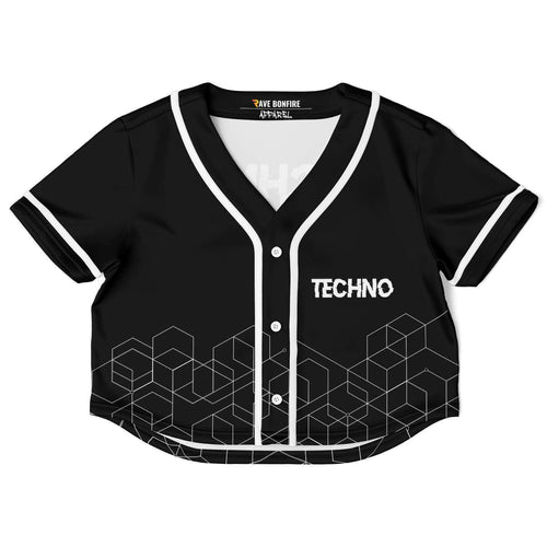 Techno for life crop top jersey