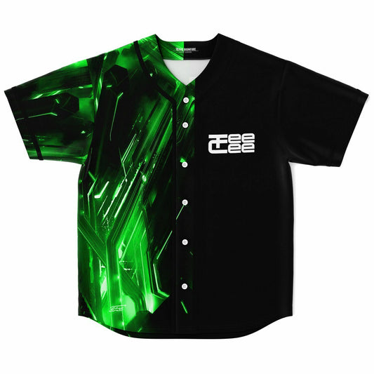 Green teecee baseball jersey