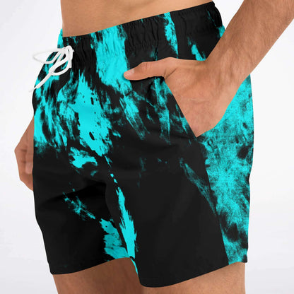 Tie dye swim trunk