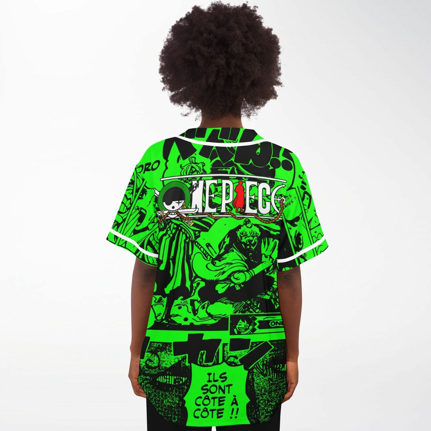Zoro one pience baseball jersey