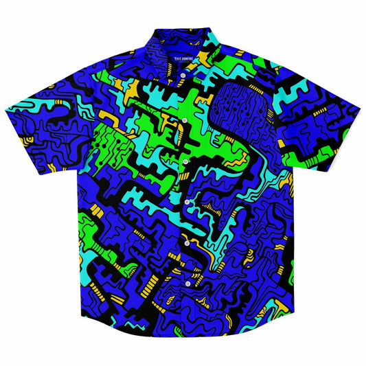 Spire short sleeve button down shirt