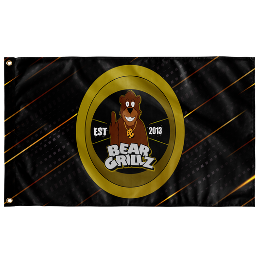 BEAR GRILLZ FLAG