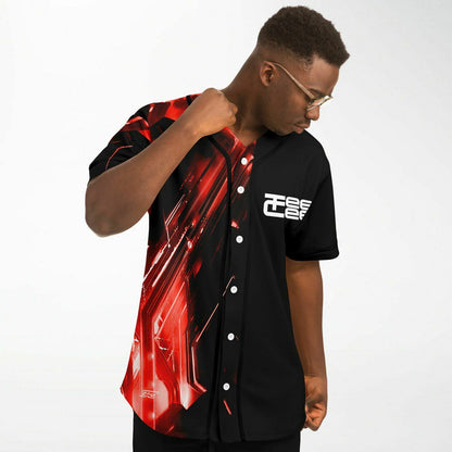 Red Teecee baseball jersey