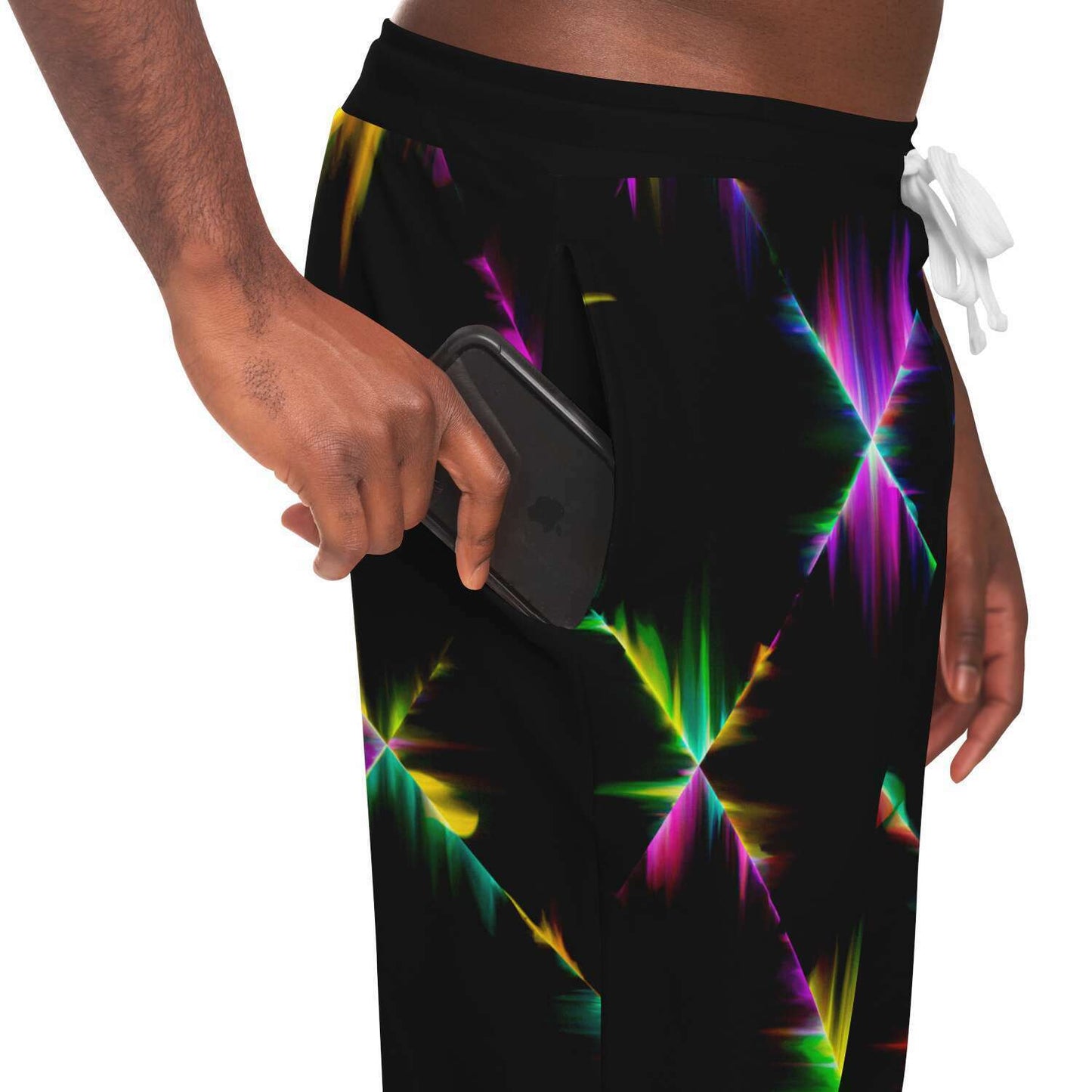Neon light jogger