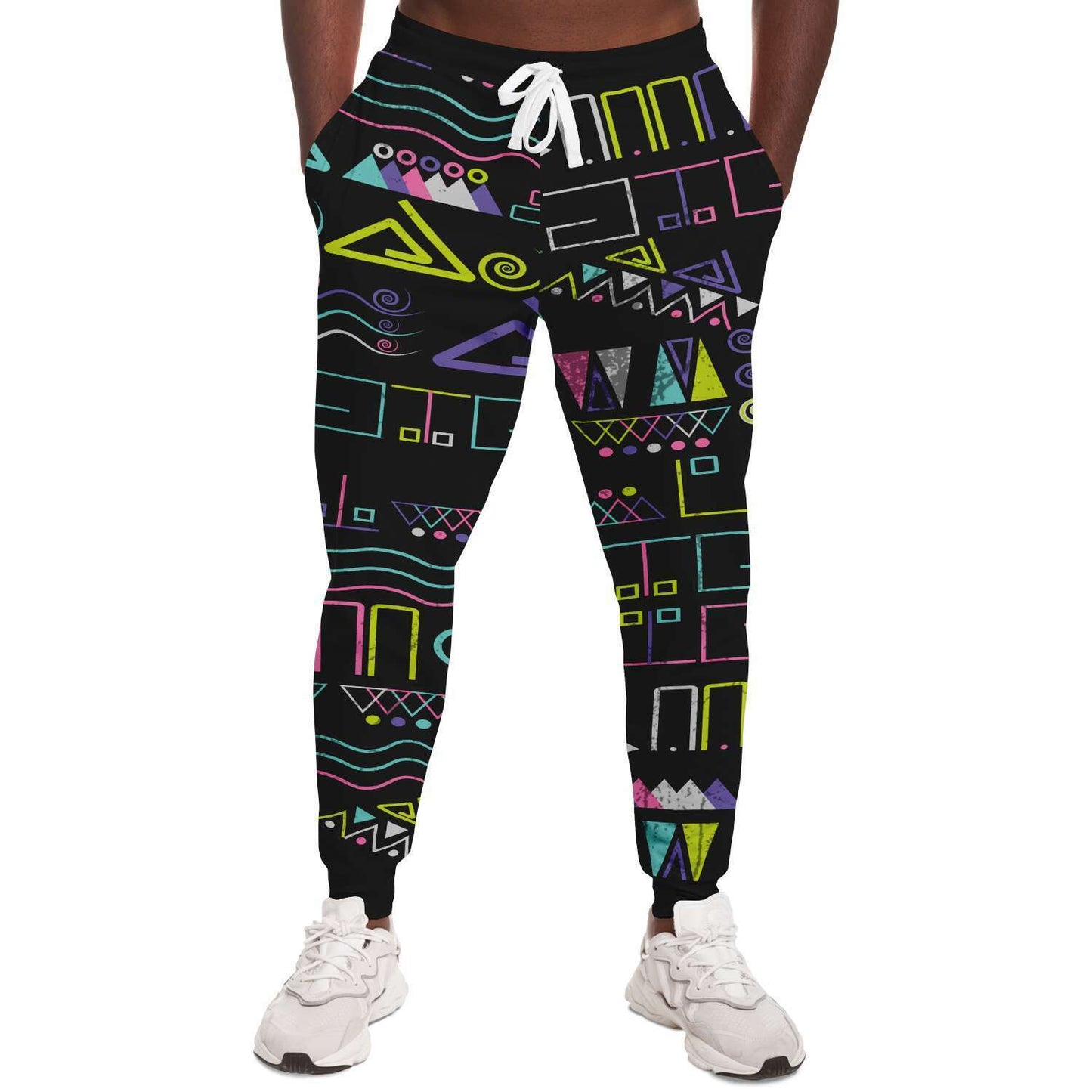Colorful tribe pattern jogger