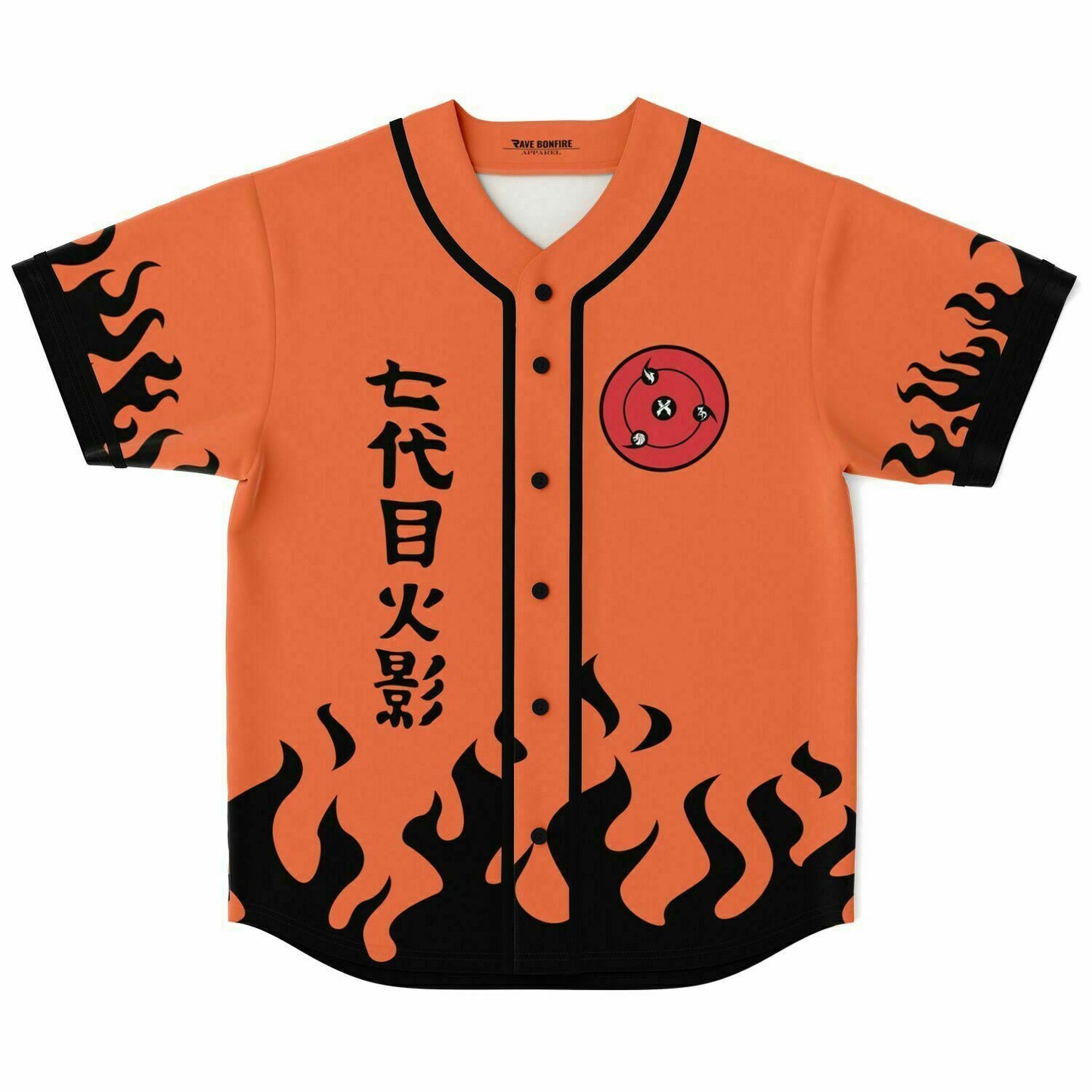 Naruto Hokage rave Baseball Jersey