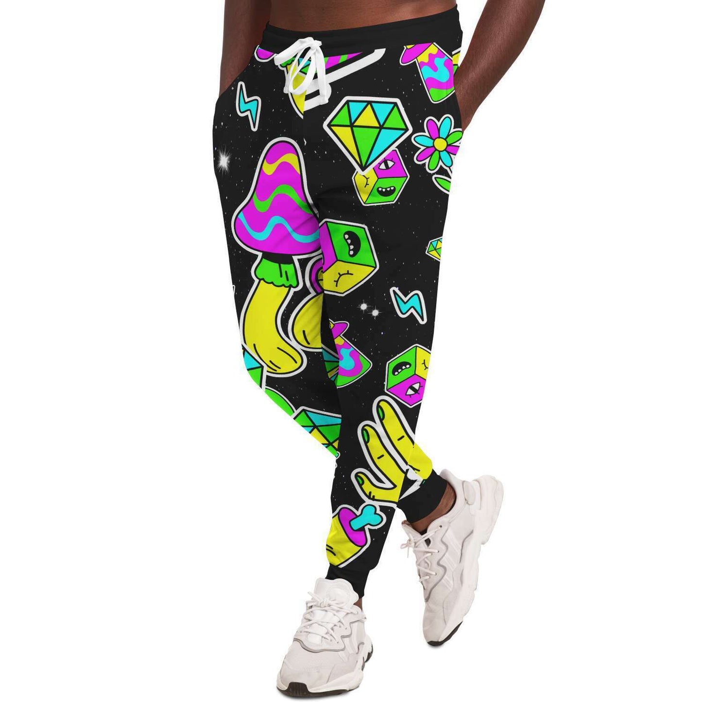 Colorful trippy shapes