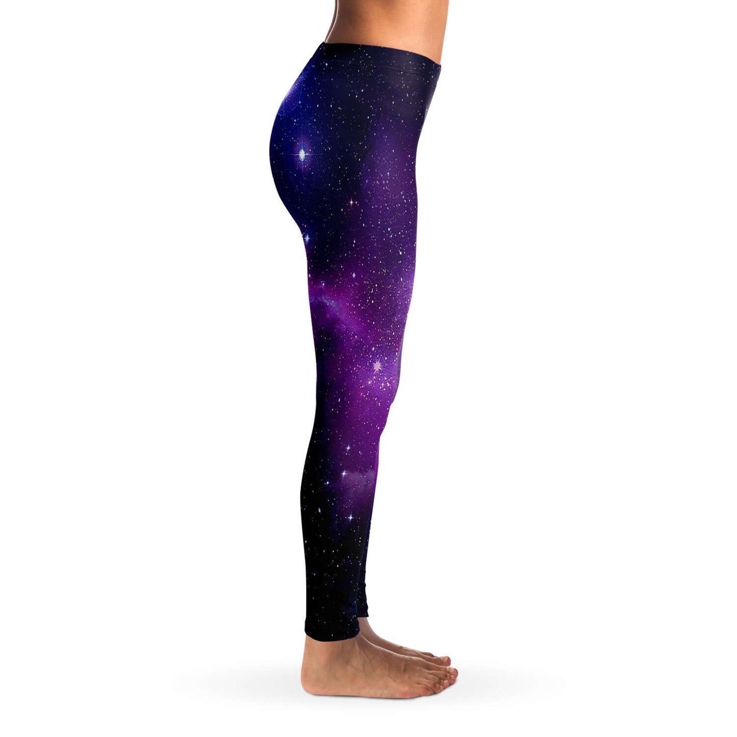 Purple Galaxy Leggings
