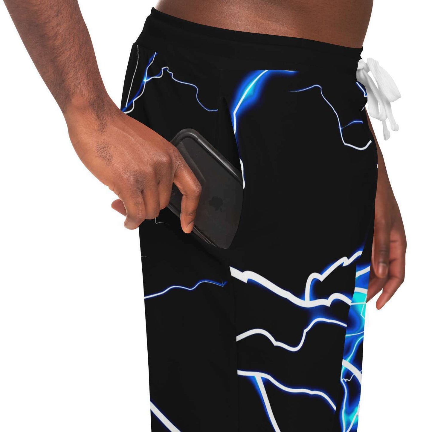 Blue Electric bold jogger