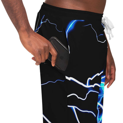 Blue Electric bold jogger