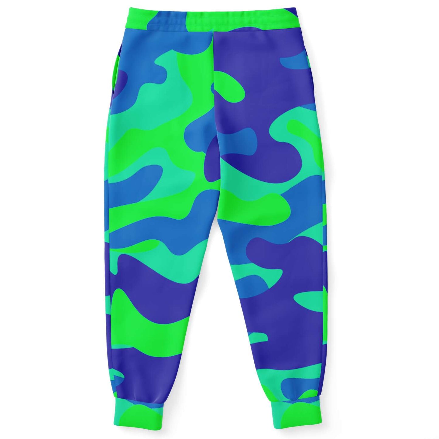 Colorful camouflage jogger