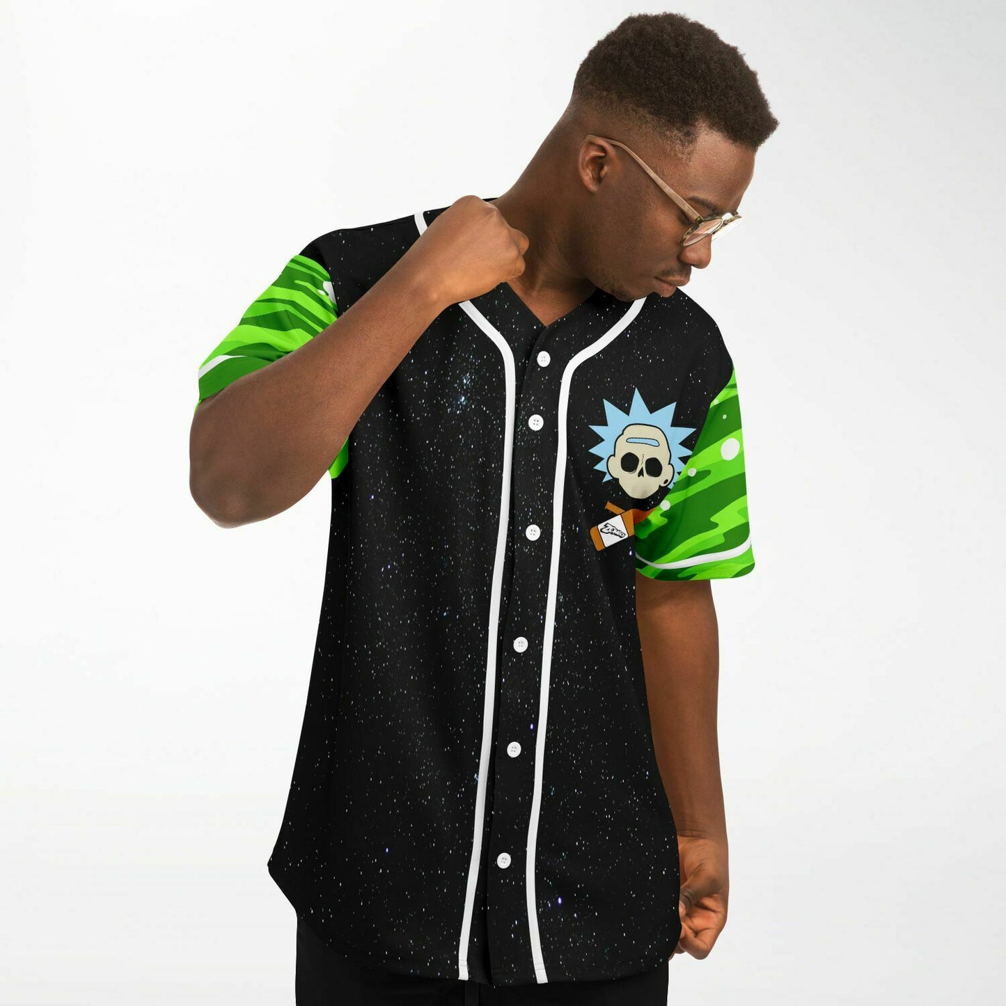 Zomboy rick and morty custom jersey