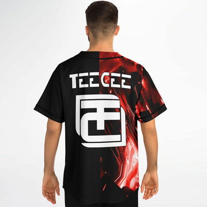 Red Teecee baseball jersey