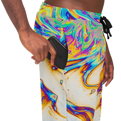 Silky acid trip jogger