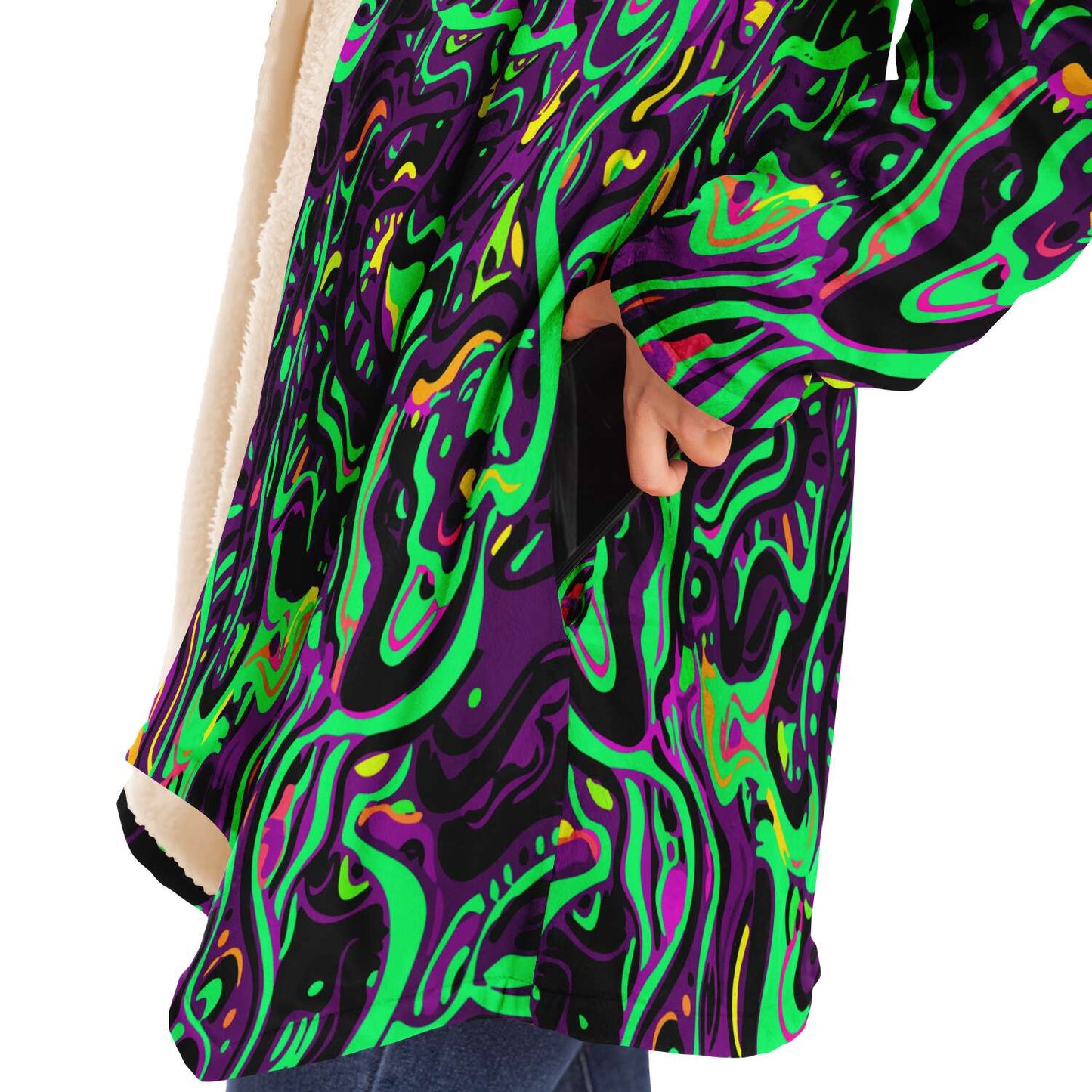 Colorful trippy Cloak