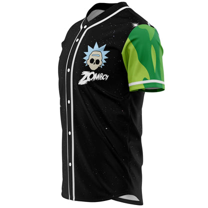 Zomboy rick and morty custom jersey