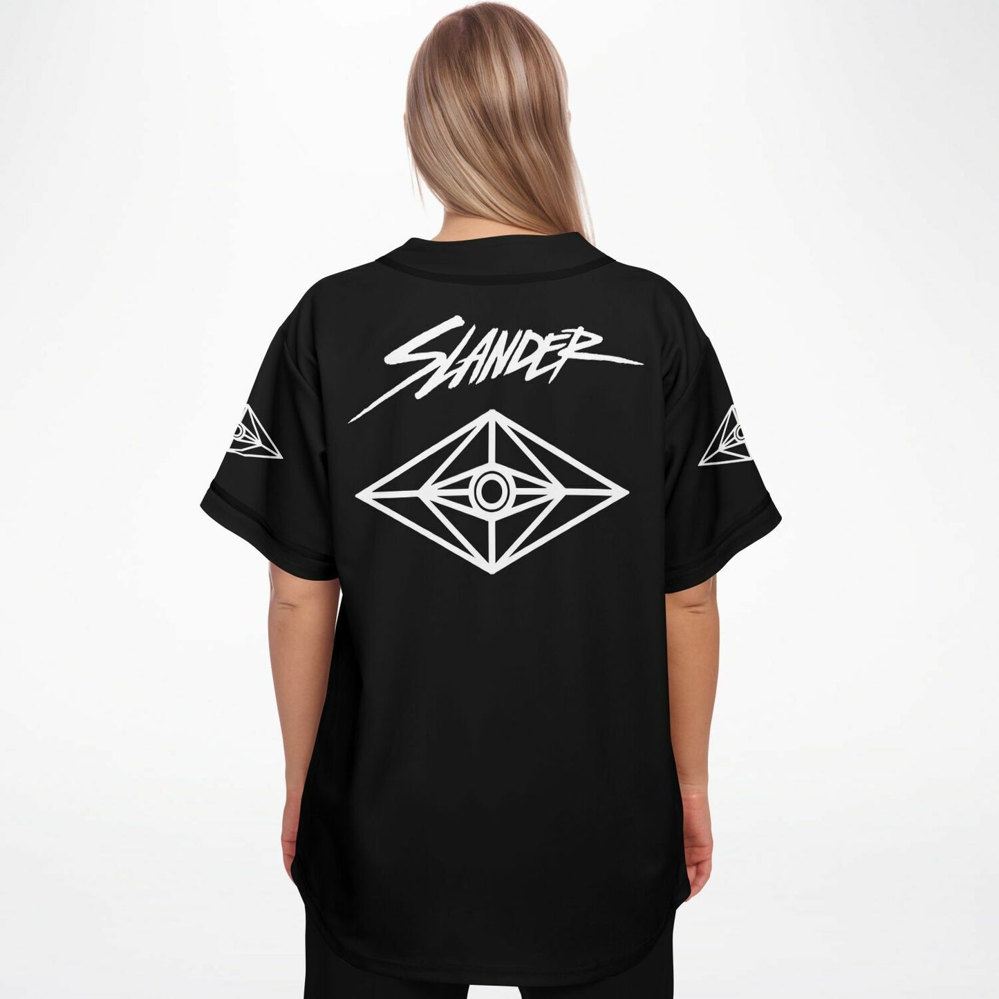 Slander black custom jersey