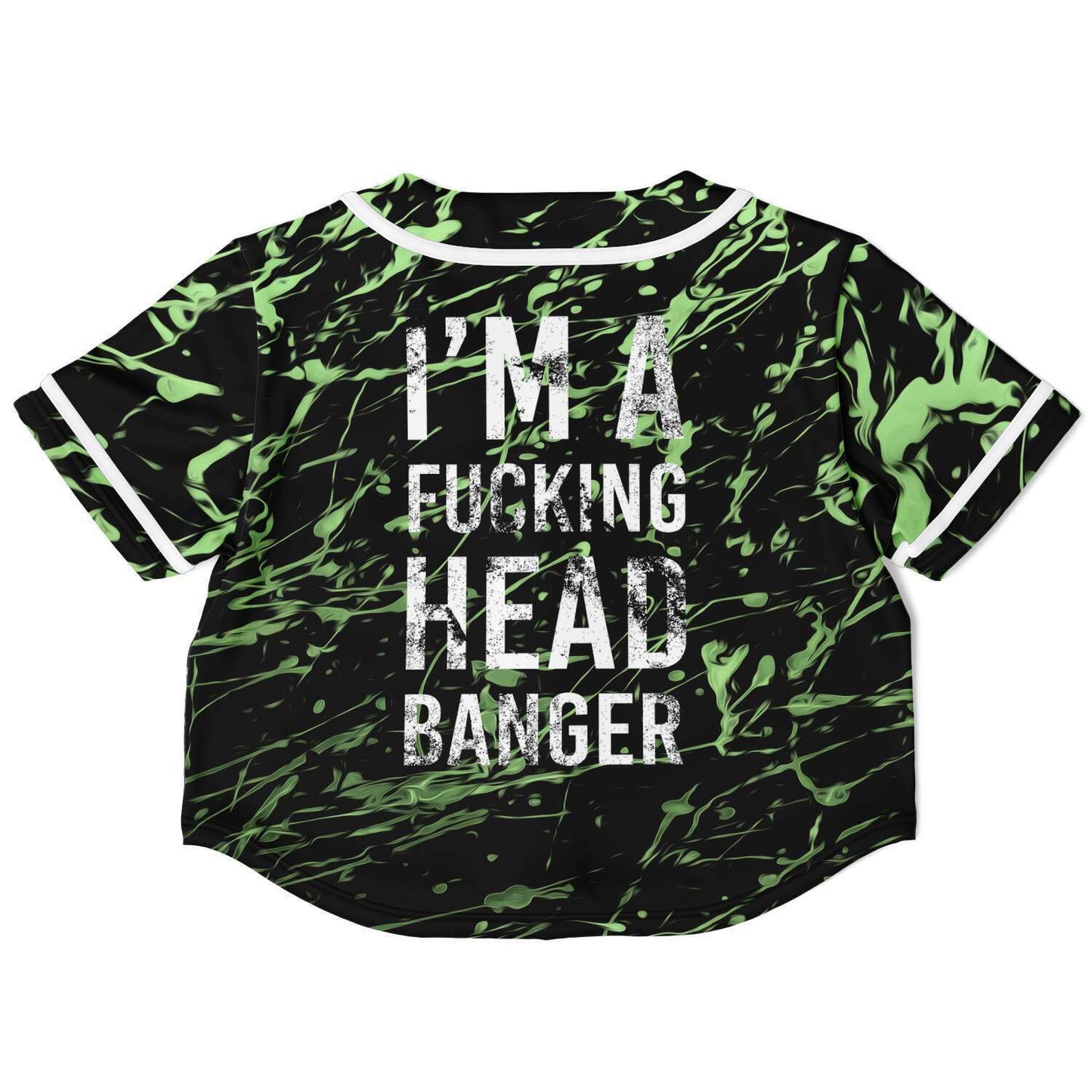 Im a fucking headbanger cropt top