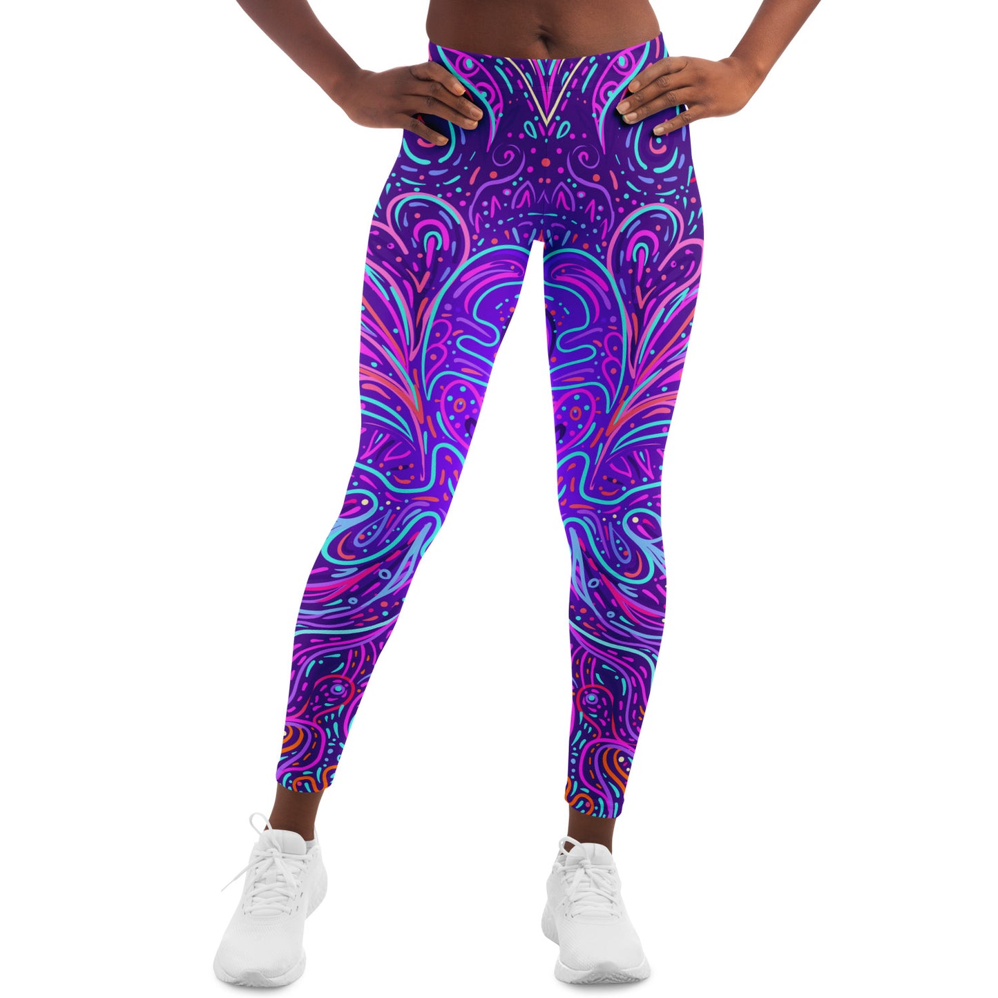 Trippy psychedelic leggings