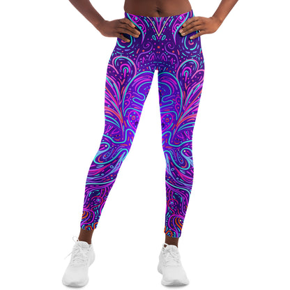 Trippy psychedelic leggings