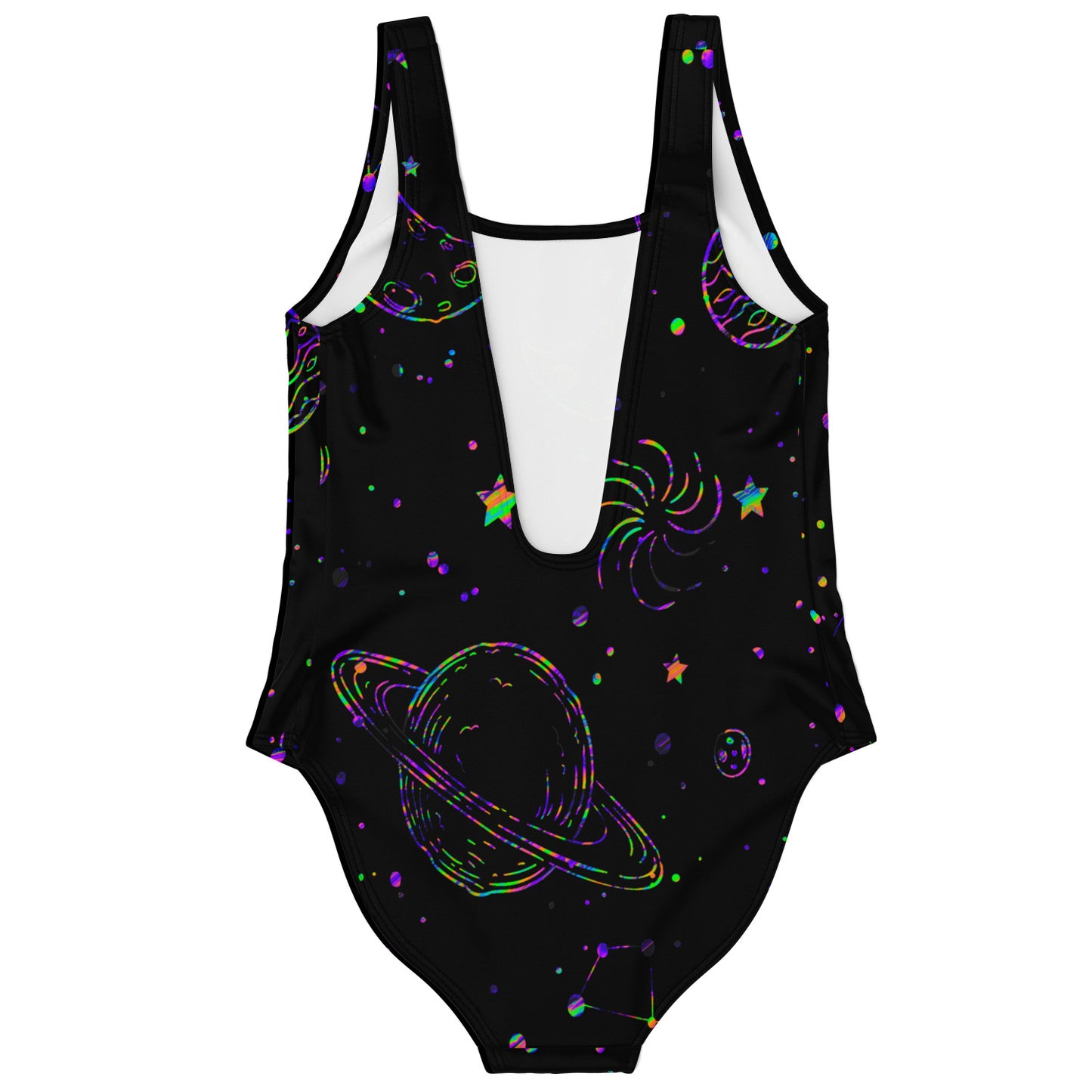 Colorful galaxy swimsuit