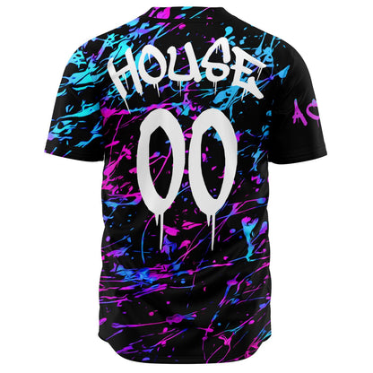 Acid house music baseball jersey