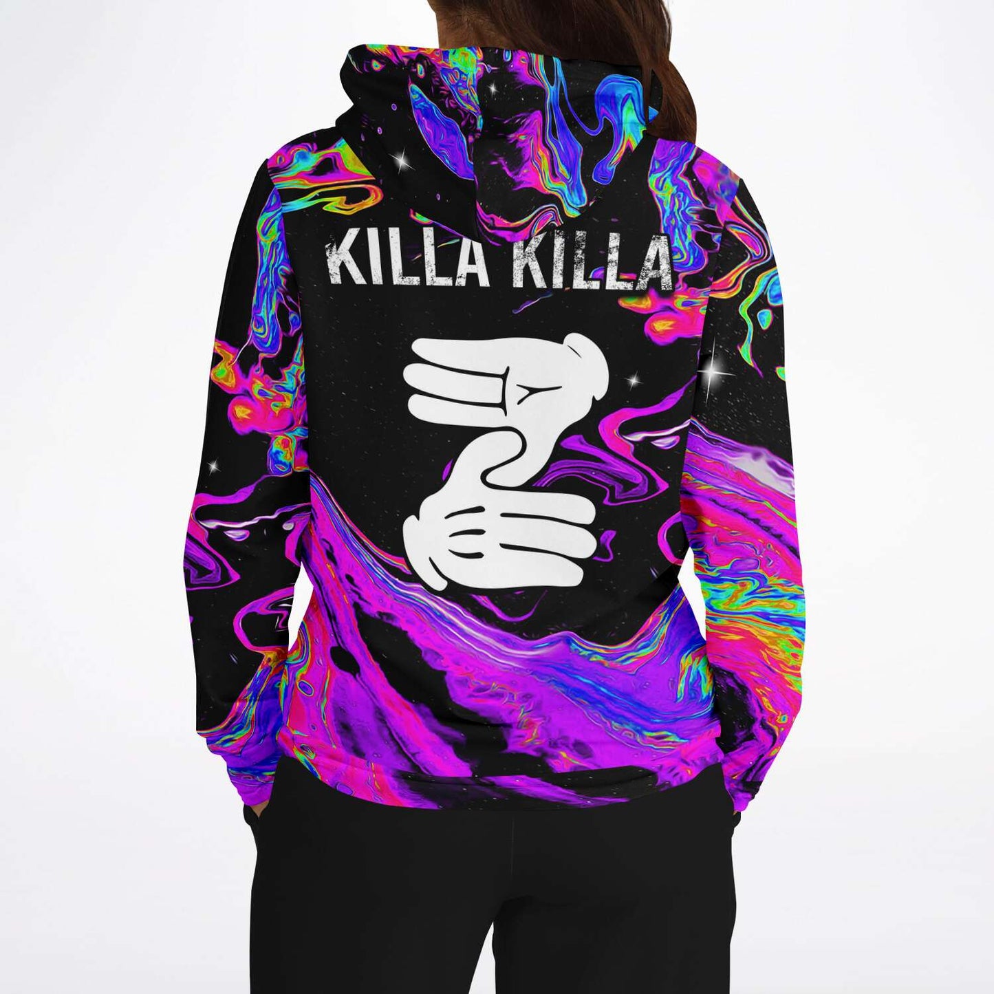 Killa killa trippy hoodie
