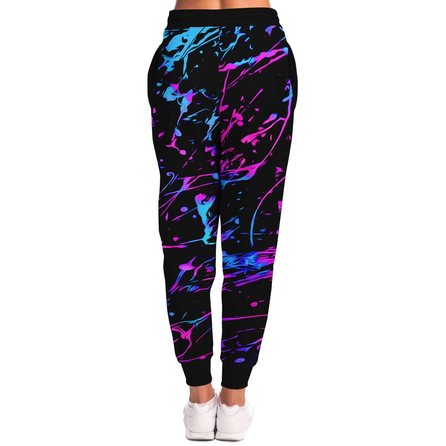 Colorful paint splash jogger