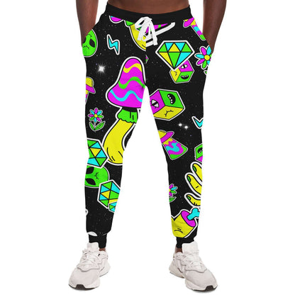 Colorful trippy shapes