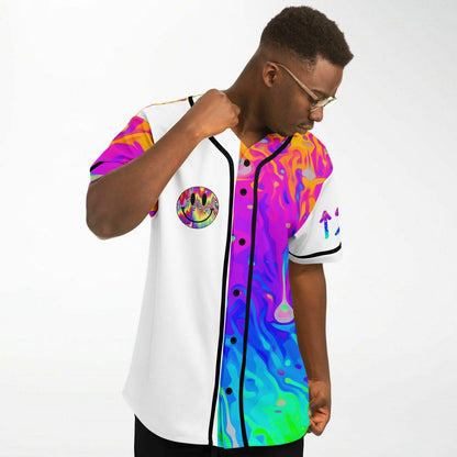 Daddy rainbow acid trip baseball jersey